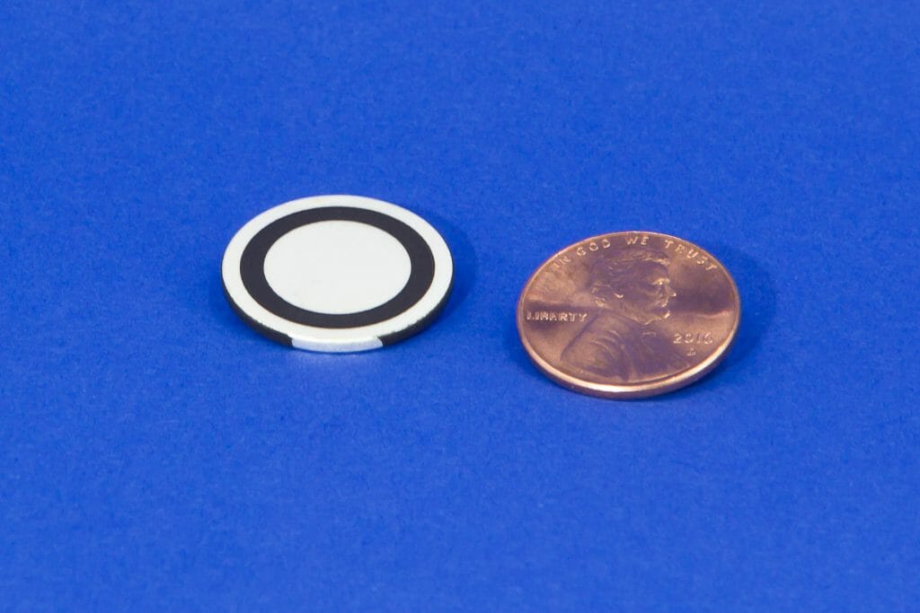 piezoelectric disc actuator