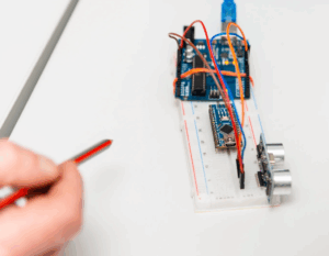 Piezoelectric ring to power small devices