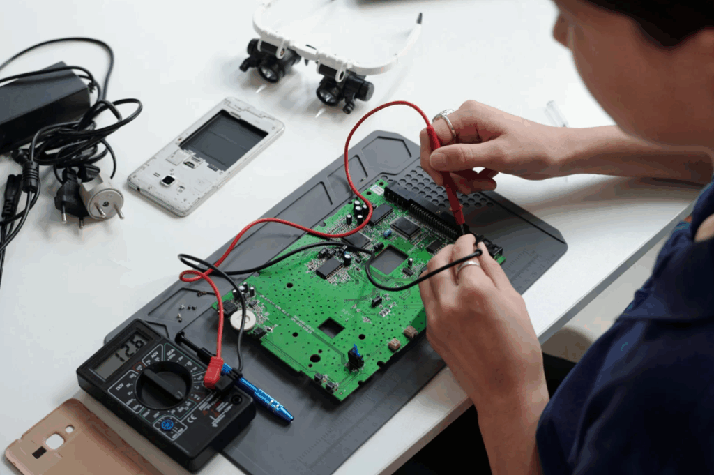 PZT material for Circuit board assembly