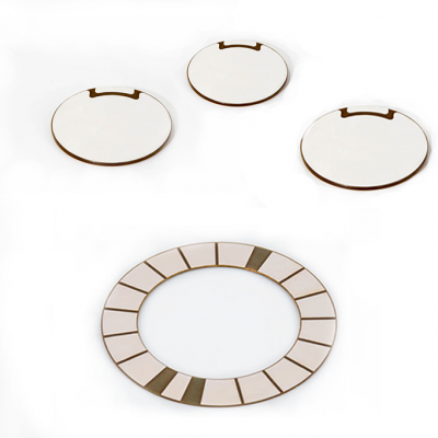 Piezo discs and piezo rings